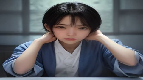 妹调教日记好感度系统讲解视频封面，数据面板与角色互动界面并排展示